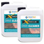 SmartSeal Drive Clean Xtreme - 5 Litre - **BUY ONE, GET ONE LESS THAN HALF PRICE** For all Paving, Natural Stone and Concrete Driveways - Removes Weeds, Blackspot & Algae FAST……