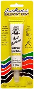 Aunt Martha's Ballpoint Paint Tube, 1-Ounce, Yellow