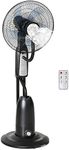 HOMCOM 18" Pedestal Fan with Water 