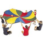US Games 1255874 Parachute with 16 Handles, 20-Foot