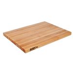 Boos Block Butchers Block Chopping Board - Small Wooden Chopping Board - North American Hard Maple Chopping Board - Safe for Food Preparation - 15,8 x 9,8 x 1 Inches