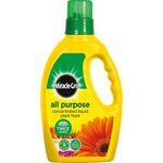 3 X Miracle-Gro All Purpose Concentrated Liquid Plant Food Bottle, 1 L