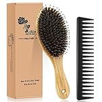 Hair Brush Comb Set Boar Bristle Ha