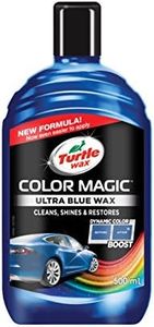 Turtle Wax Color Magic Ultra Shades of Blue New Formula Colored Car Polish Cleans