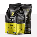 Muscle Throne Corefuel Whey Protein Powder | 24 Gram Protein | 5.5 Gram BCAA | 2.6 Gram Leucine | GMP Certified (Chocolate) 65 Servings | 4.4 pounds | Free Shekar Inside 2kg