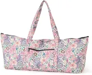 Boulder Bee Yoga Mat Bag with Wet Pocket, Large Yoga Mat Carrier, Yoga Gifts for Women, Gym Tote Bag for Travel Office Beach Workout