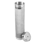 Beer Dry Hopper Filter, Stainless Steel Hop Spider Beer Keg Dry Hopper Filter Screen Strainer 300 Micron Mesh Beer Filter for Home Brew Beer, Wine, Home Coffee Filter(2.8 x 11.8 inch)