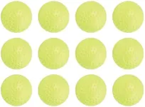 Champion Sports 12" Dimpled Pitching Machine Softballs - | PU Construction - Hand-Eye Coordination, Hitting and Fielding Practice - Indoor/Outdoor Use - Pack of 12