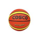 Cosco Nylon Basketball, Size 5 (Multicolour)