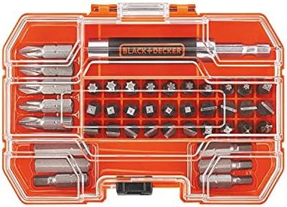 BLACK+DECKER BDA42SD 42-Piece Standard Screwdriver Bit Set