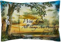 MyPillow Multi-Use Travel with Roll & Go Cover [with God All Things are Possible]