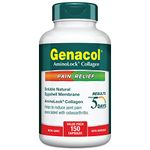 Genacol Collagen & Natural Eggshell Membrane Supplement | Achieve Rapid Joint Relief in Just 5 Days | Eases Inflammation and Stiffness in Shoulders, Ankles, and Wrists | GENACOL PAIN RELIEF 150 Capsules