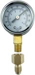 ZFZMZ Replacement Oil Burner Fuel Pressure Test Gauge 0-200 PSI for Measure Beckett, Suntec, Webster & Danfoss Oil Burner Fuel Pump Pressure