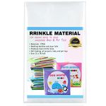 Zonon Noise Making Crinkle Paper Crinkle Material Noise Maker Plastic Film for Dog Cat Pet Supplies(51 x 78 Inch)