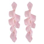 YouBella Jewellery Celebrity Inspired Earings for women Handmade Earrings for Girls and Women (Pink)