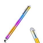 Stylus Pens for Touch Screens,Yacig 3 in 1 Stylus Pen for iPad iPhone,Drawing Stylist with Extra 4 Stylus Tips and 1 Pen Refill Styluses for Tablets Laptop Android Universal Touch Devices (Rainbow)