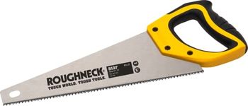 Roughneck ROU34433 R13F Hardpoint Toolbox Saw - Fine 330mm/13"- 10T, Yellow