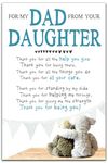 Father's Day Card for Dad From Daughter, Adorable Father's Day Card For Dad From Daughter, Fathers Day Card, Father's Day Cards, Father's Day Card, Father's Day Cards, Fathers Day Gift Card