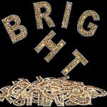 WILLBOND 37 Pieces Rhinestone Letter Stickers Large Glitter Alphabet Crystal Number Self Adhesive Bling Stickers Iron on Letters for Art Crafts Clothing DIY Decors(Gold, White,2.56 Inch)