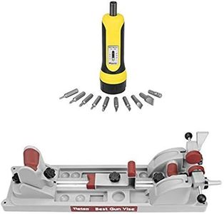 Wheeler Firearms Accurizing Torque Wrench and Tipton Best Gun Vise for Cleaning, Gunsmithing and Gun Maintenance