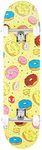 Venom Skateboards - Doughnuts - Skateboards for Beginners Skateboards for Teens/adults/Boys/Skateboards for Girls/Kids Skateboard Complete Full Size Skate Board - 7.75"/31.25"