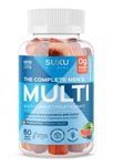 SUKU Vitamins - Men Multivitamin Gummies, Sugar Free, Keto, All Natural, 22 Essential Vitamins/Minerals, C0Q10 Gummy Supplement to Support Men’s Prostate Health, Immune and Liver Function (60 Count)