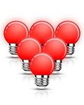 LED Red Light Bulb, 15W Equivalent 
