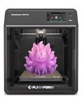 FLASHFORGE Adventurer 5M Pro 3D Printer,Max 600mm/s High-Speed Printing,Auto Leveling,280°C Direct Extruder,0.4&0.6mm Nozzles,Remote Control&Camera Monitoring,HEPA Air Filtration,220x220x220mm