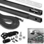Replacement for Chamberlain Group G8810cb-P,Garage Door Opener 10ft Rail Extension Kit and Replacement Belt,Compatible Whisper Drive Plus Models,Effortless Installation, Low Noise While Working