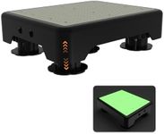 Adjustable Step Stool for Adults, Noctilucent Bed Step Stools, 600 LBS Capacity Non-Slip Safety Step Platform Indoor and Outdoor for Seniors and Kids, Wide Step Stools Elderly Assistance at Night