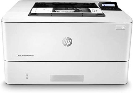HP LaserJet Pro M404dn W1A53A, Stampante a Singola Funzione A4, Stampa Fronte e Retro Automatica in b/n, 40 ppm, USB, Gigabit Ethernet, HP Smart, Schermo LCD a 2 Righe, Bianco