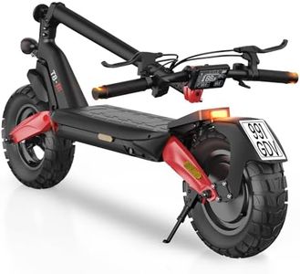 E Scooter mit Straßenzulassung,10 Zoll Elektroroller mit 15AH Batterie Max 100km Reichweite,Duales Bremssystem Und Doppelte Stoßdämpfung, E Roller für Erwachsene Pendeln und Geländefahrten