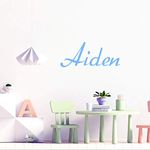 Custom Name Wall Sticker, Personalised Name Wall Decal, Toy Box Name Stickers, Nursery Wall Art Decor, Vinyl Wall stickers for bedrooms