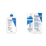 CeraVe Daily Moisturizing Lotion | Body Lotion for Women and Men + Face Moisturizer & HYALURONIC ACID Face Serum, Hydrating Serum for Face with Vitamin B5 & Ceramides, 30ML