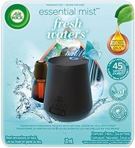 Airwick Essential Oils Diffuser Mist Kit, Fresh Water Breeze Fragrancae (Gadget + 1 Refill)