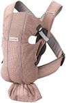 BabyBjörn 021003 Baby Carrier, Mini Air, Dusty Pink, 1 Piece