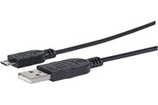 MANHATTAN 3-Feet A-Male to Micro B-Male Hi-Speed USB Device (307161)