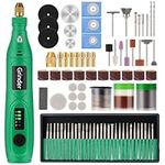 KKUYT 2 in 1 Electric Rotary Tool & Engraving Pen, 5 Variable Speed Cordless Rotary Tool Kit with 136 Accessories, Rechargeable Engraving Machine Carving Tools for Handmade Crafting and DIY Creations