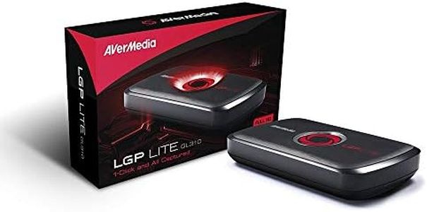 AVerMedia Avercapture HD, Game Streaming and Game Capture, High Definition 1080P, H.264 Hardware Encoding Game Recorder - USB Video Capture (GL310)