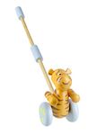 Classic Winnie The Pooh Tigger Push Along Toy, Disney Toys - Wooden Toys, Early Development & Activity Toys for Girls & Boys, Toddler Toys - Official Licensed Winnie The Pooh Gifts by Orange Tree Toys