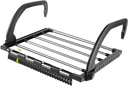 REFORUNG Séchoir à Linge Express Radiateur Acier Séchoir Suspendu Pliable étendoir pour Balcon accrocher sur radiateur fenêtre Bain, 40 * 32 * 2.5cm