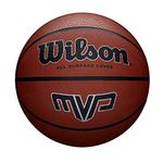 Wilson MVP Basketball, Orange, Size 5