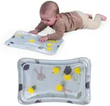 Taf Toys Tummy Time Water Mat for Babies - Stimulating Rabbit & Hedgehog Tummy Time Sensory Mat with Water Fill - Baby Tummy Time Play Mat, Water Mat for Babies, Infant Toys