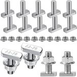 Yeasing T Bolt Set M8x20mm T Slot D