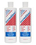 Incredible! Stain Remover - Stain Remover for Clothes, Laundry, Carpets, Mattress & Upholstery, Removes Most Household Stains - Pet Stains, Urine, Odors, Red Wine, Grease, Ink & Coffee! 16.oz (2 Pack)