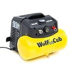 Wolf 6L Air Compressor Baby Cub 6.3CFM 1100w 1.5HP 116psi 8BAR Oil Free 230V Portable Pump with 1 Air Outlet - 2 Years Warranty