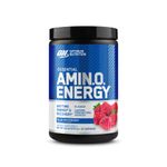 Optimum Nutrition (ON) Amino Energy - Pre Workout with Green Tea Extract, BCAA, Amino Acids, Green Coffee Extract, Energy Powder - Blue Raspberry, 30 Servings