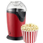 Lipzie [𝟭𝟱 𝗬𝗘𝗔𝗥𝗦 𝗪𝗔𝗥𝗥𝗔𝗡𝗧𝗬] Aluminum Popcorn Machine and Big Home Use Electric Automatic Big Popcorn Machine, Household Electric Instant Popcorn Maker Stylish Design 𝐁𝐄𝐒𝐓 𝐆𝐈𝐅𝐓