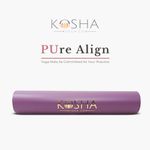 Kosha Yoga Co Pure Align Yoga Mat – 4.5mm (Grape)