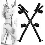 Sex Furniture Bondaged Restraints Sex Bondage Kit Bed Restraints Sex for Women Couples Straps Set with 4 Soft Cuffs Sex Restraintant Set for Bed Home Bedroom Position Toys Sweater Yoga G5S4